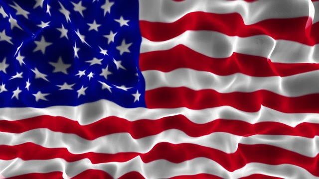 USA Flag, Textile, Background