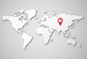 the world location point