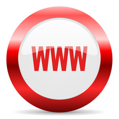 www glossy web icon