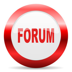 forum glossy web icon