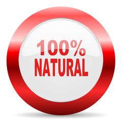 natural glossy web icon