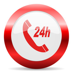 service glossy web icon