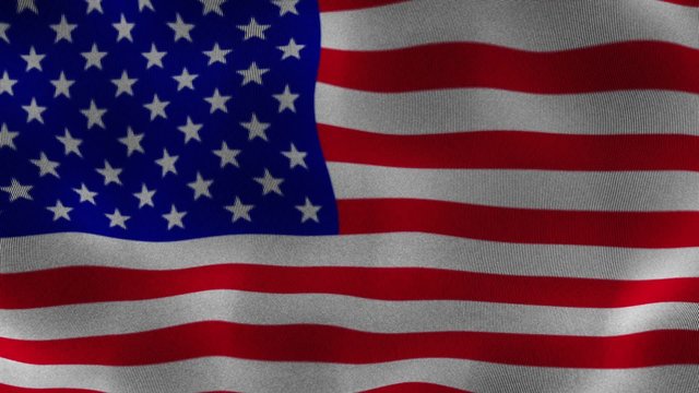 USA Flag, Textile, Background