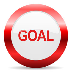 goal glossy web icon
