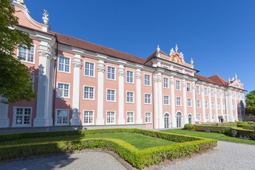 Fototapeta premium Nowy zamek w Meersburgu