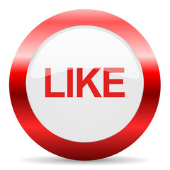 like glossy web icon