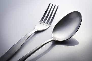Cutlery set with Fork  and Spoon