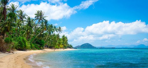 Obraz na płótnie Canvas Untouched tropical beach