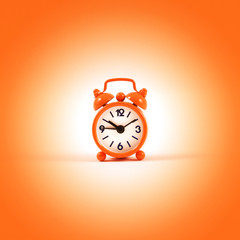 Orange Alarm Clock