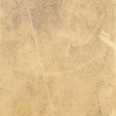 Old and dirty sheet of plastic