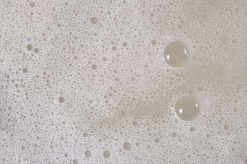 Soapsuds bubbles texture