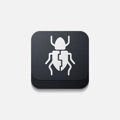 app concept, beetle, insect