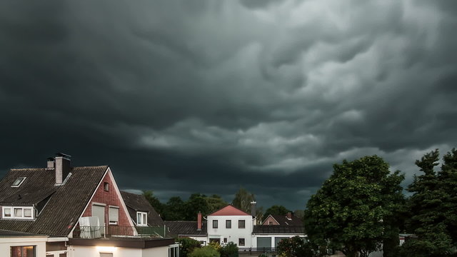 Wall cloud Time Lapse