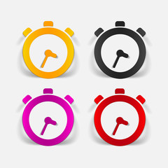 realistic design element: watch