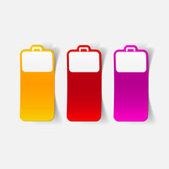 realistic design element: portfolio