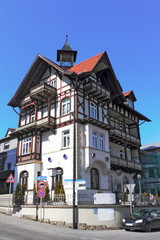 Fototapeta premium Fachwerk in Starnberg