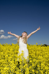 Girl on a Rape Field