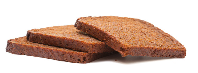 sliced rye bread