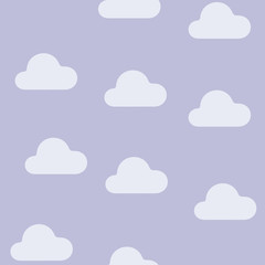 Fototapeta premium seamless background: cloud