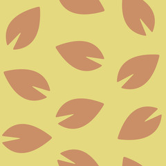 seamless background: leaf