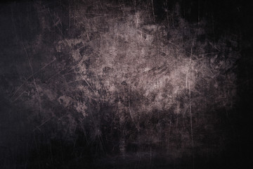 Dark grunge background with scratches - 65509582