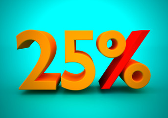 25 percent