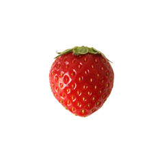 Strawberry on white background