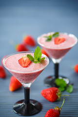 strawberry smoothie