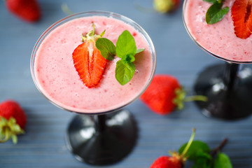 strawberry smoothie