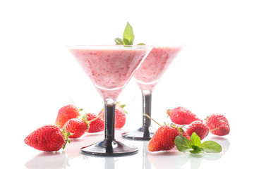 strawberry smoothie
