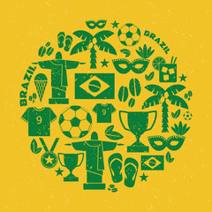 Brazil Icons Collection