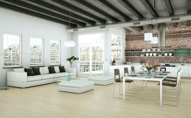 modern Loft Interior Design