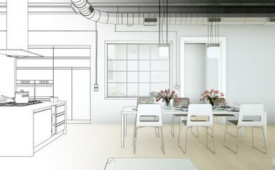 modern Loft Interior Design