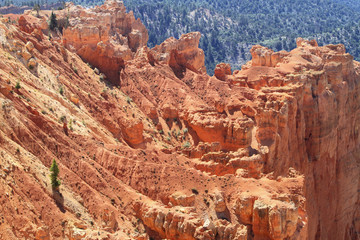 hoodoos de Inspiration point, Bryce canyon