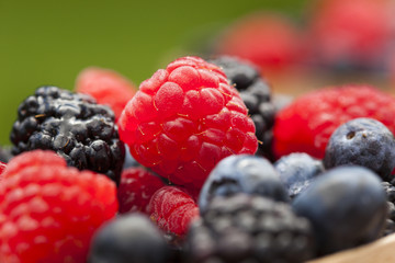 Healthy Organic Ripe Berries