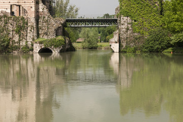 Fototapeta premium river and waterfall