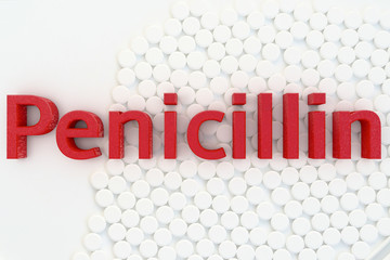 Penicillin - 3d Render