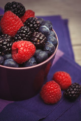Assorted fresh berries