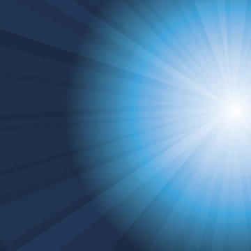 Sun Rays - Abstract Vector Background