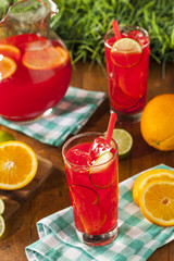 Refreshing Cold Fruit Punch