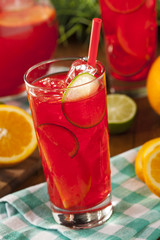 Refreshing Cold Fruit Punch