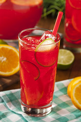 Refreshing Cold Fruit Punch