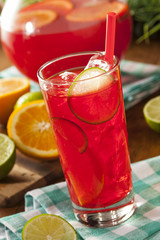 Refreshing Cold Fruit Punch