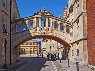 Foto auf Acrylglas Seufzerbrücke Universität Oxford, Seufzerbrücke
