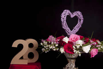 Roses and and age in numbers