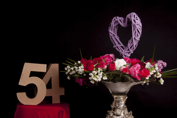 Roses and and age in numbers