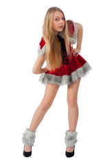 Sexy Santa girl