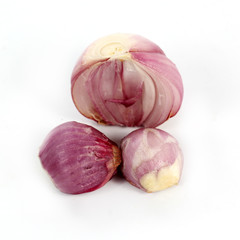 red onions after peeling