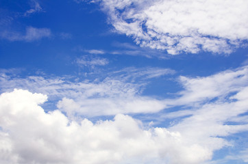 Bright sky background.