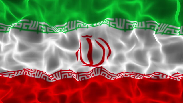 Iran Flag Background